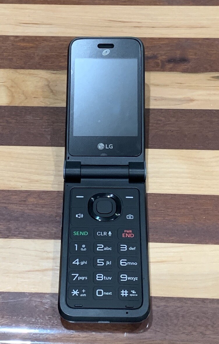 LG Classic Flip Phone Unlocked For Carrier Kosher Filtered- Comes With Waze