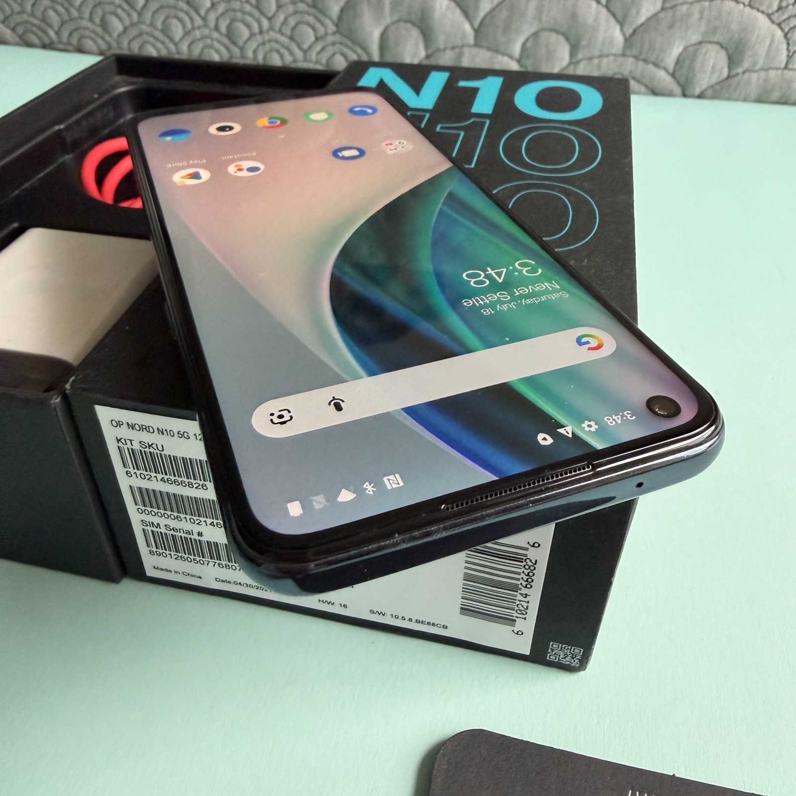 OnePlus Nord N10 5G – 128 GB – Midnight Ice (T-Mobile)