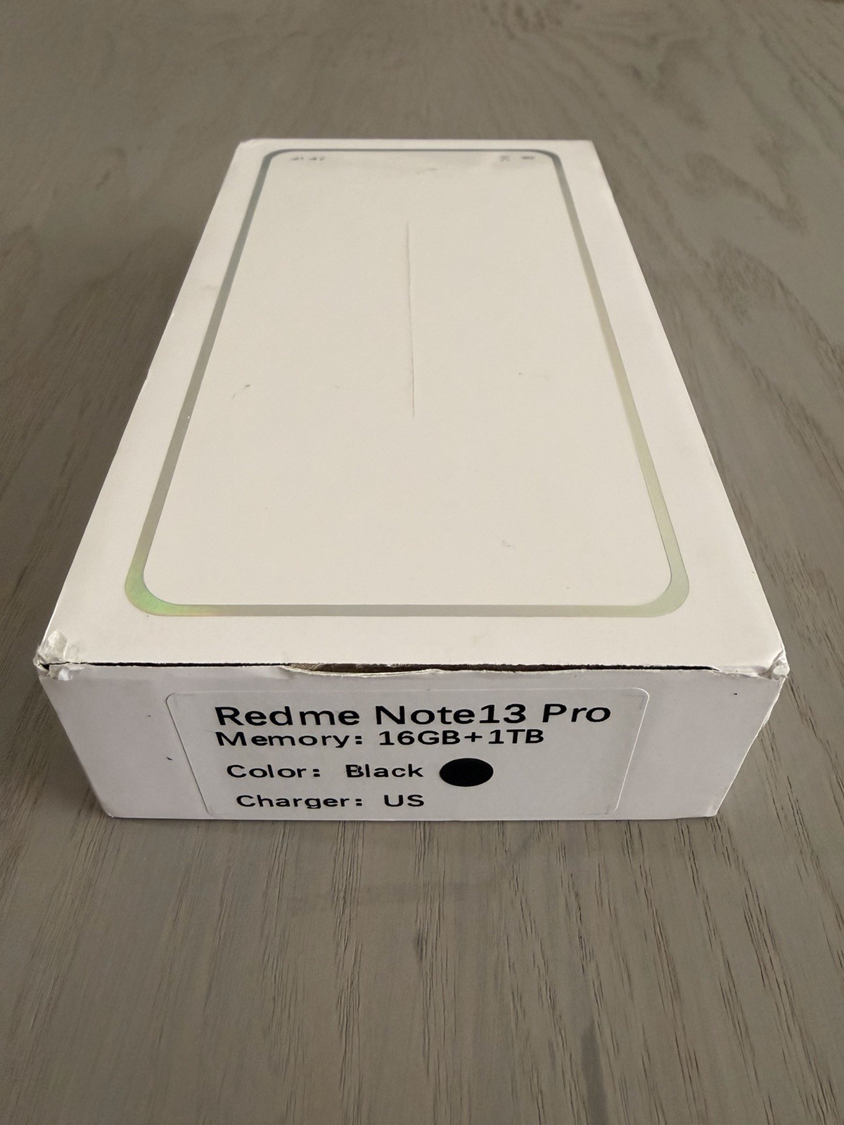 Redme Note13 Pro Phone Android 13.0 16GB+1TB, 72M+108M Camera w Headphones (T30)