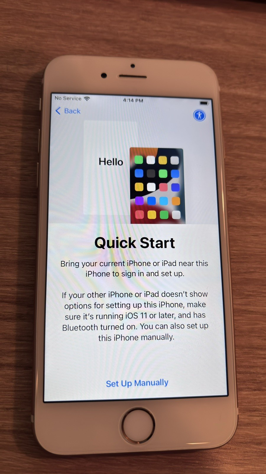 Apple iPhone 6s Rose Gold 16 GB A1633 – For Parts ONLY