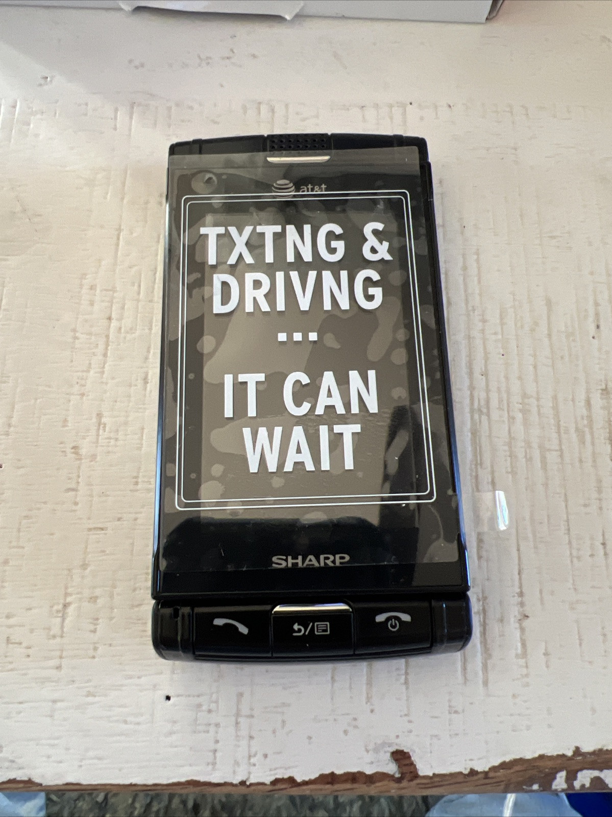 SHARP STX-2 (AT&T) Smartphone Black 3G – Tested – Works!