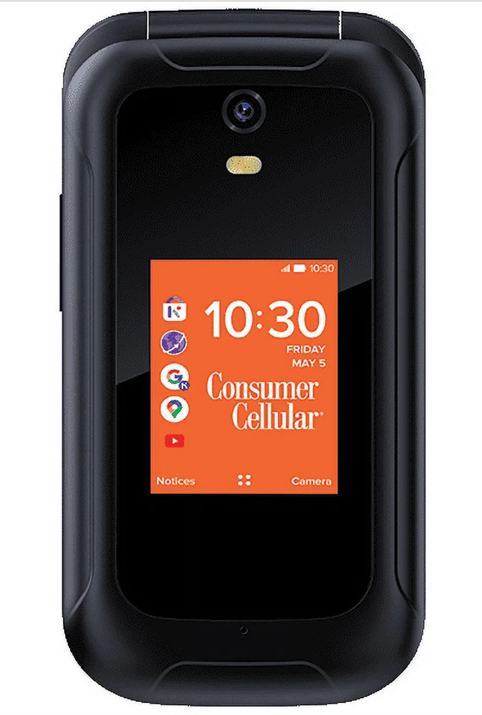 New Iris Flip Phone (8GB) 5.0MP Camera 4G LTE (Unlocked Any For Any GSM Carrier)