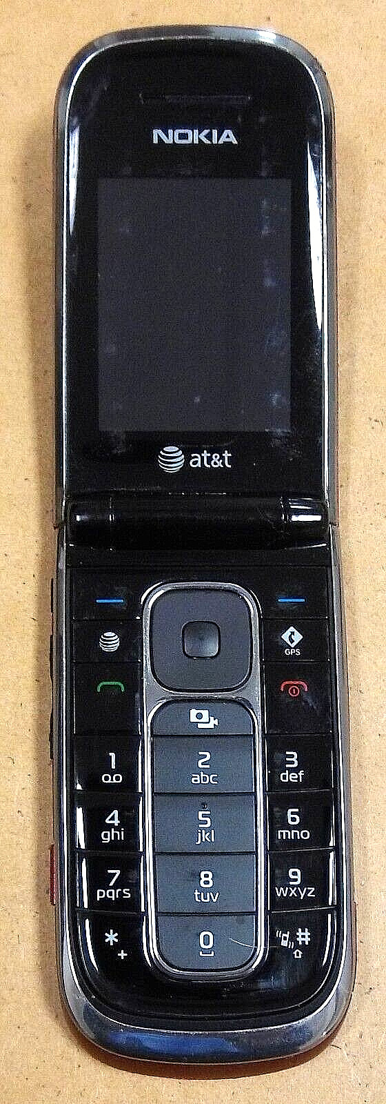 Nokia 6350 – Red and Black ( AT&T ) Cellular Flip Phone
