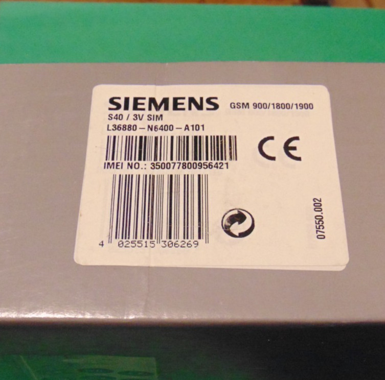SIEMENS S40 – WORKING + BOX + ACCESSORIES – VERY RARE