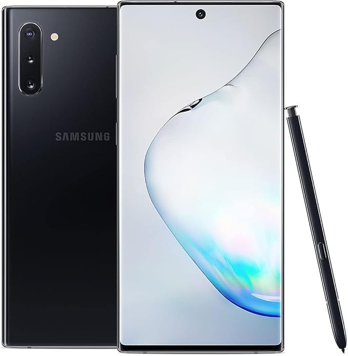 Samsung Galaxy Note10+ SM-N975U1 Unlocked 256GB Aura Black C Extreme Burn
