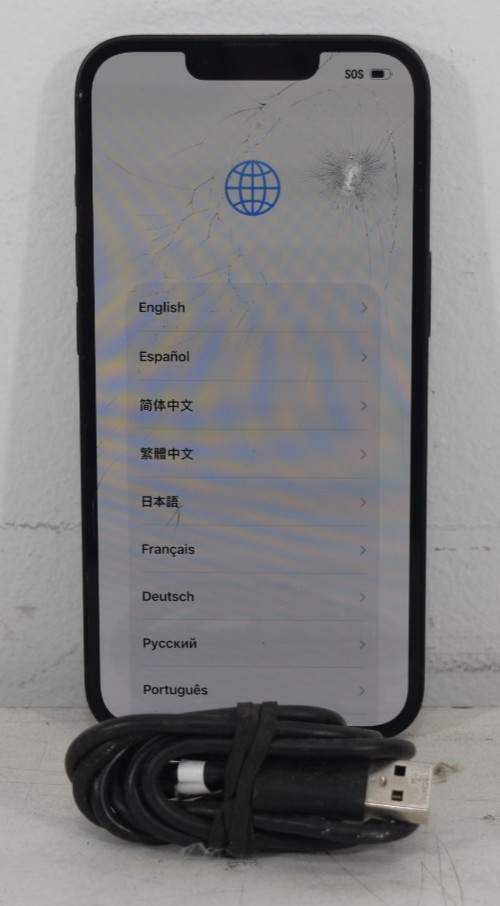 Apple iPhone 16e A3212 128GB Black Network Unlocked MD04LL/A Read Description