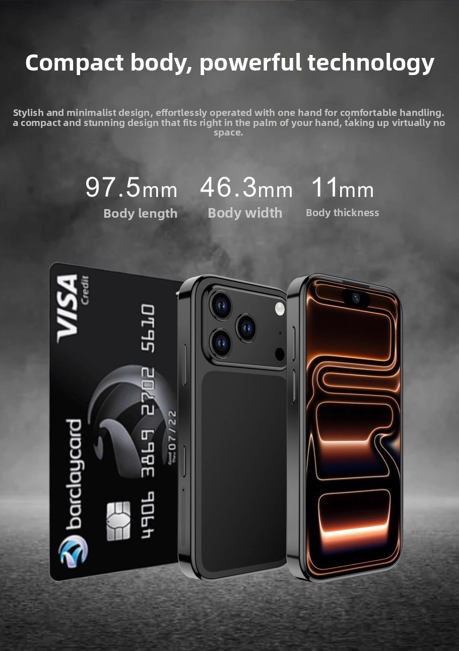 Unlocked Mini i17 Pro max 5G Smartphone 4.0″ Android Cellphones Dual SIM
