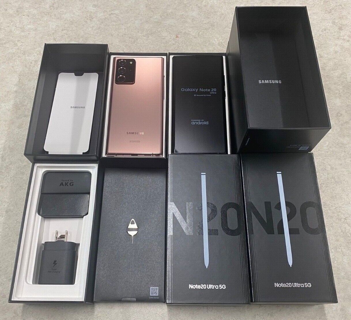 NEW SEALED SAMSUNG GALAXY NOTE 20 ULTRA 128GB 512GB FACTORY UNLOCKED Smartphone