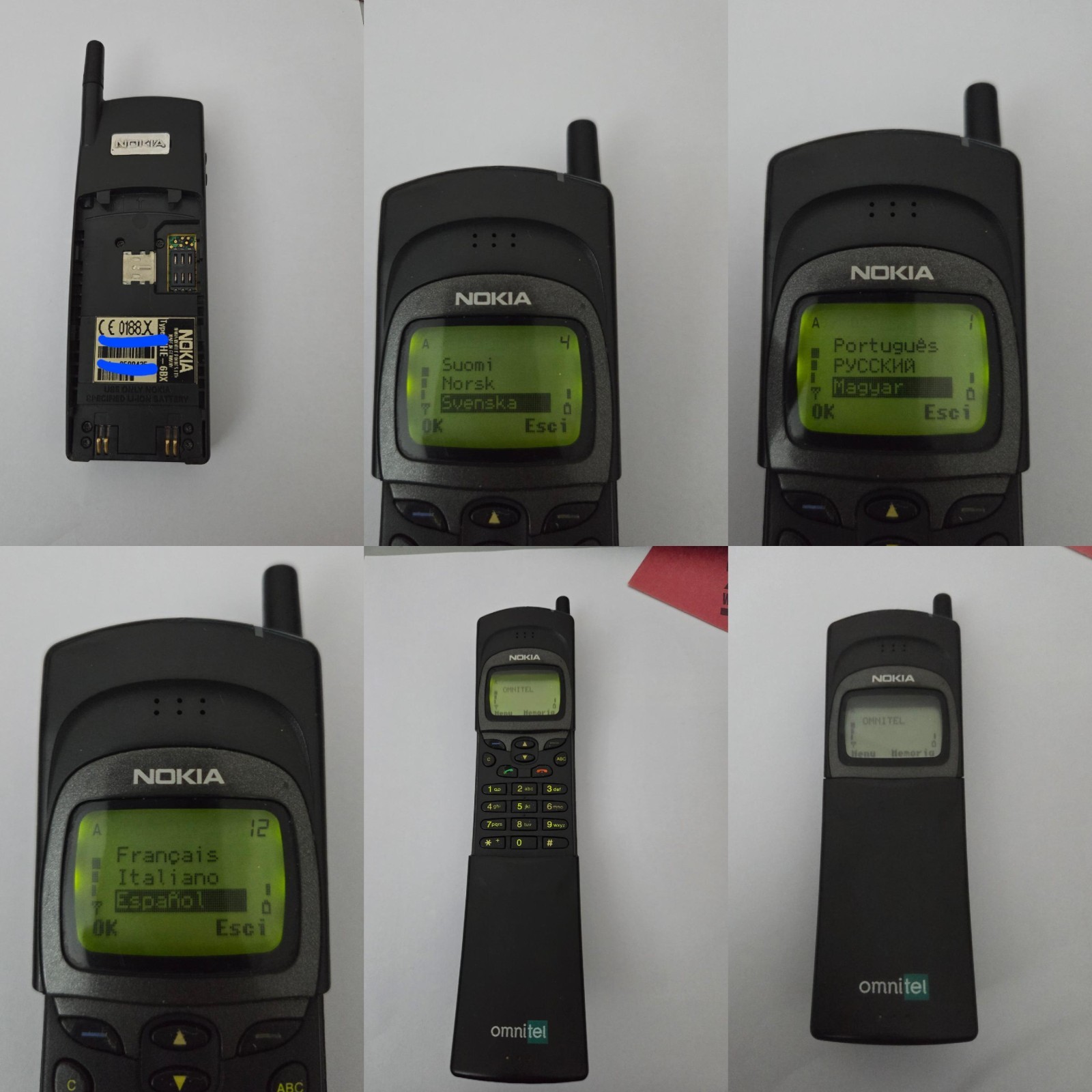 NOKIA 8110 NHE-6BX CELL PHONE MADE IN GERMANY GSM UNLOCKED SIM FREE UNLOCK