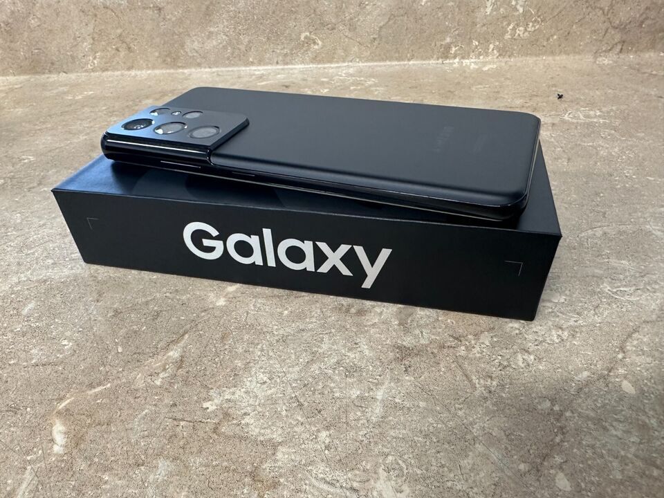 Samsung Galaxy S21 Ultra 5G SM-G998U 128GB Unlocked Excellent In-Box- LCD Shadow