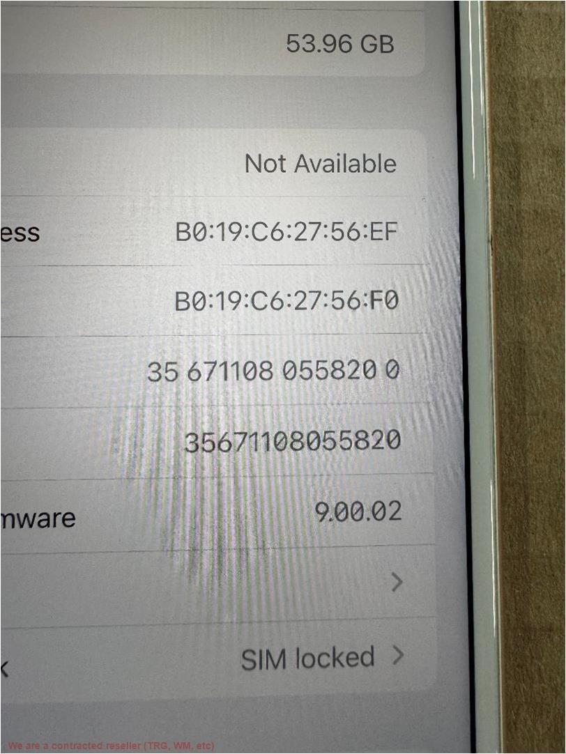iPhone 8 Plus 64GB Gold SEE DETAILS UNKNOWN CARRIER