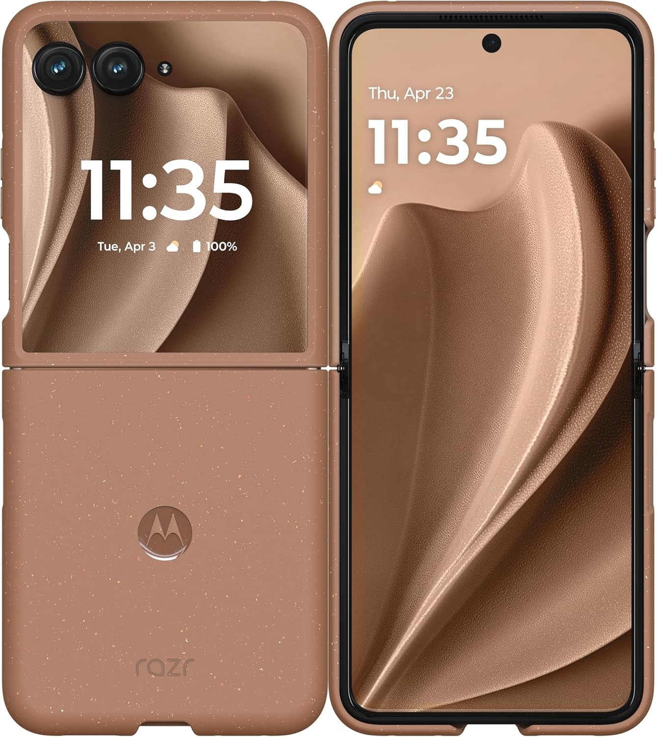 Motorola Razr+ 2025/2024 Mocha Mousse Brown Protective Case – Lightweight Shells