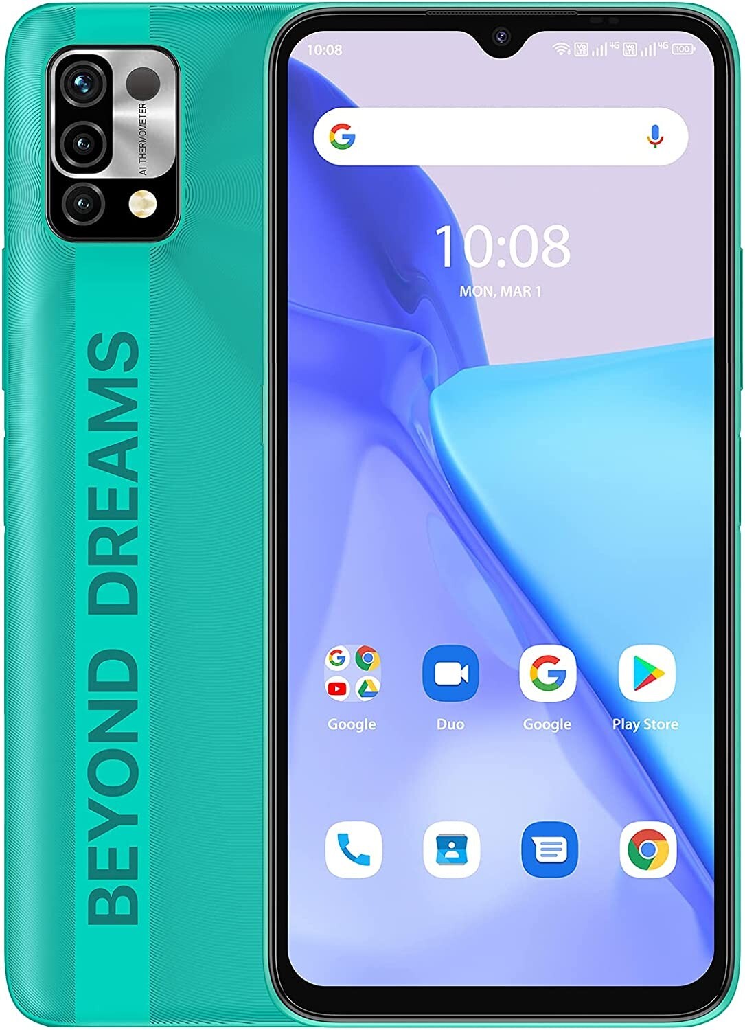 UMIDIGI Power 5 Smartphone 6150mAh 6.5″ 3GB + 64GB Global Unlock 2SIM Android 11
