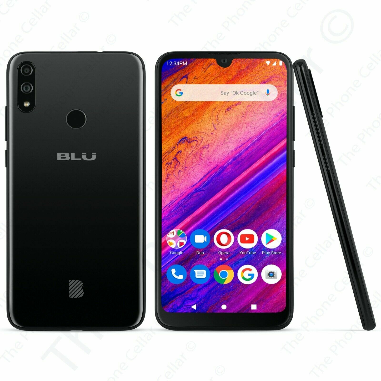 Unlocked BLU G61 G0450WW 6.5″ 64GB 13MP 1.6GHz Bluetooth WiFi 4G LTE GPS Black