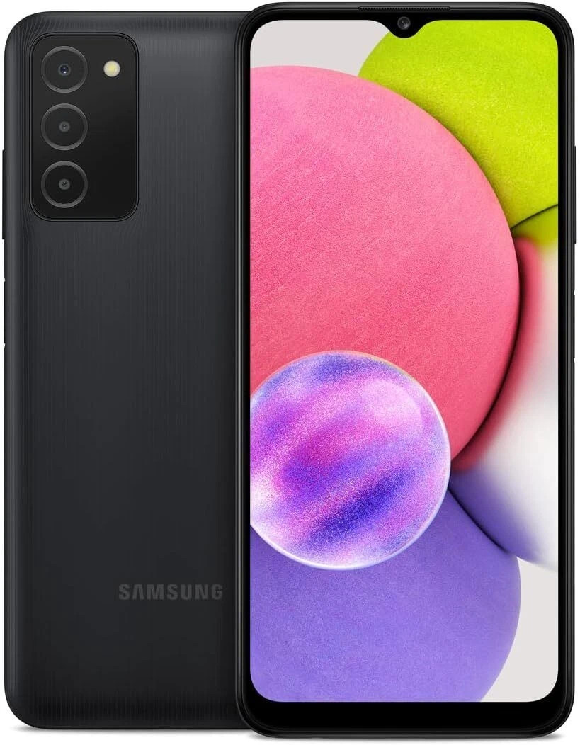 Unlocked Samsung Galaxy A03s SM-S135DL 32GB Black Good Condition Unlocked