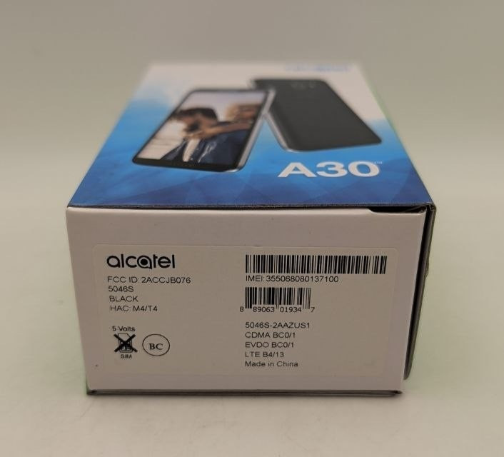 Alcatel A30 5046G Verizon Locked Smartphone 16GB 5.0 HD Display Android 4G LTE
