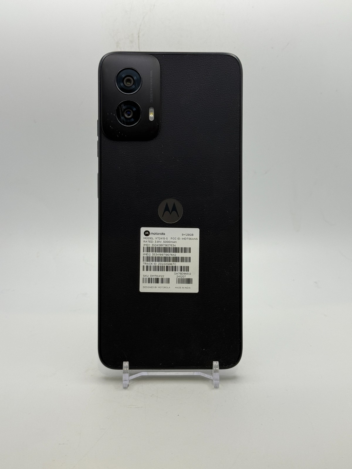 Motorola Moto G Power 5G 2024 – Black – 128GB – Cricket – Good – Refurbished