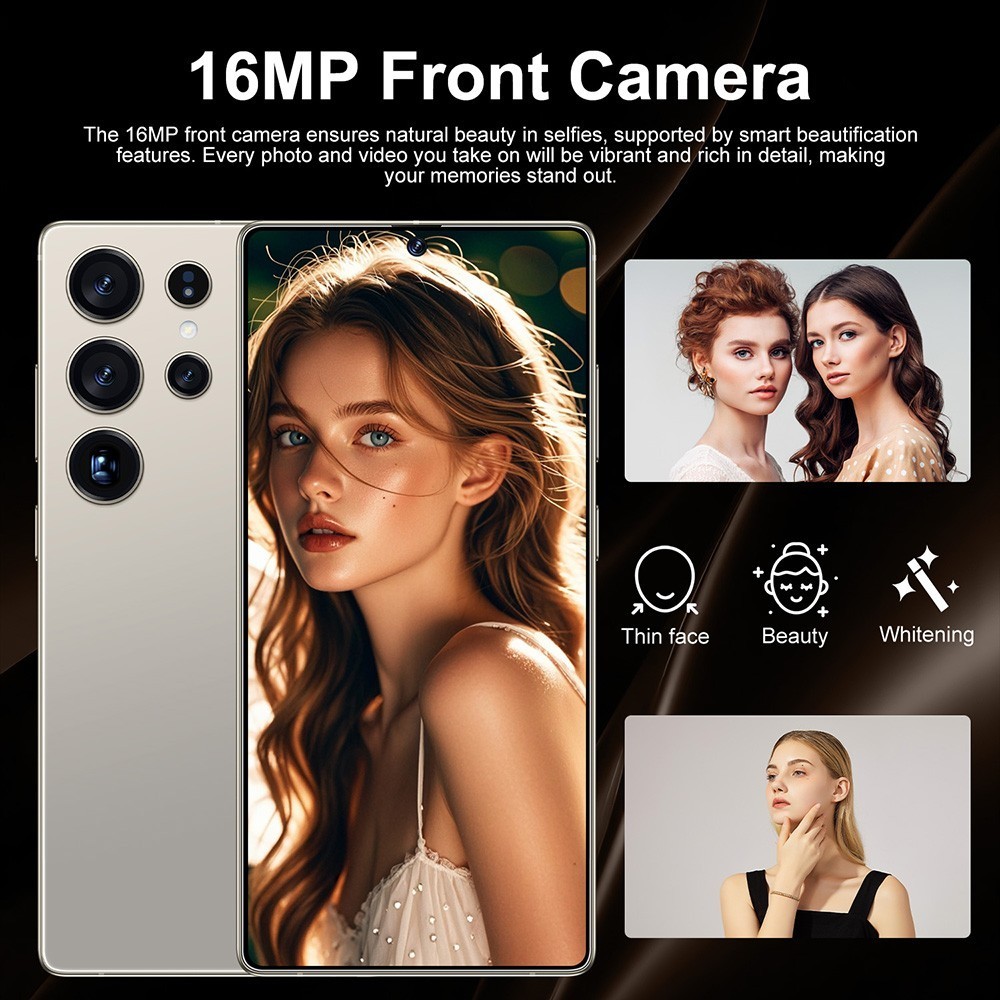 NEW G25 Ultra Android 15 Unlocked Cell Phone Smartphone Dual SIM 5G Cheap Mobile