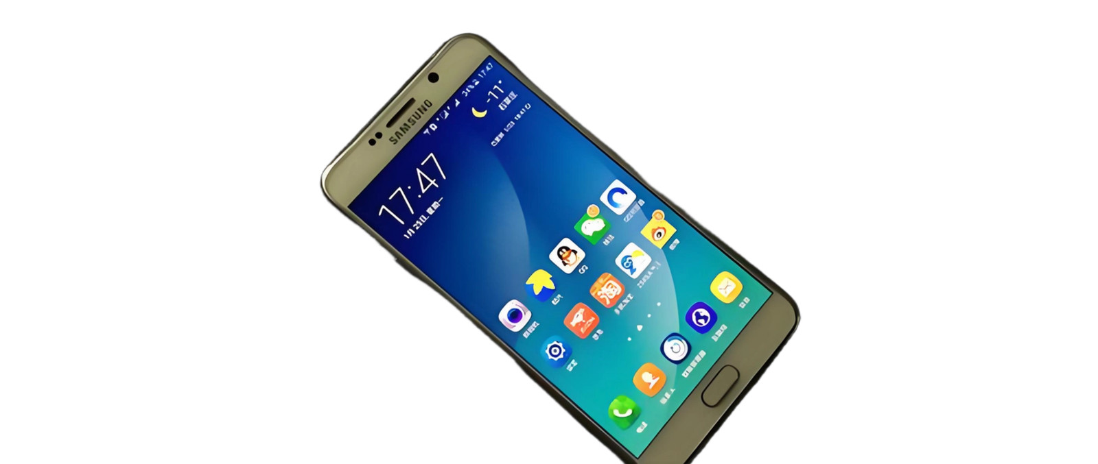 Original Samsung Note 5 N920 64G DUAL SIM Factory Unlocked Good GOLD Cellhone A+