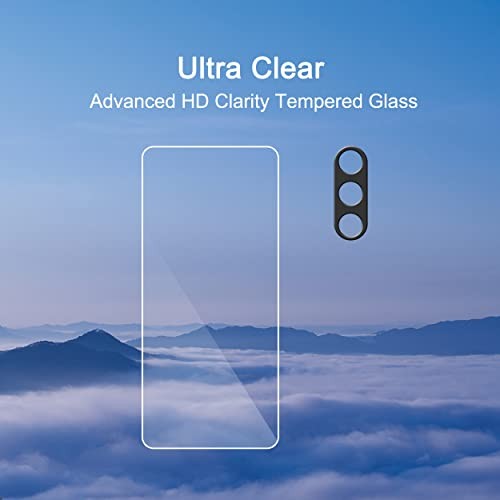 3+3 Pack Screen Protector & Camera Lens Protector for Galaxy S23 Ultra 0.25mm An