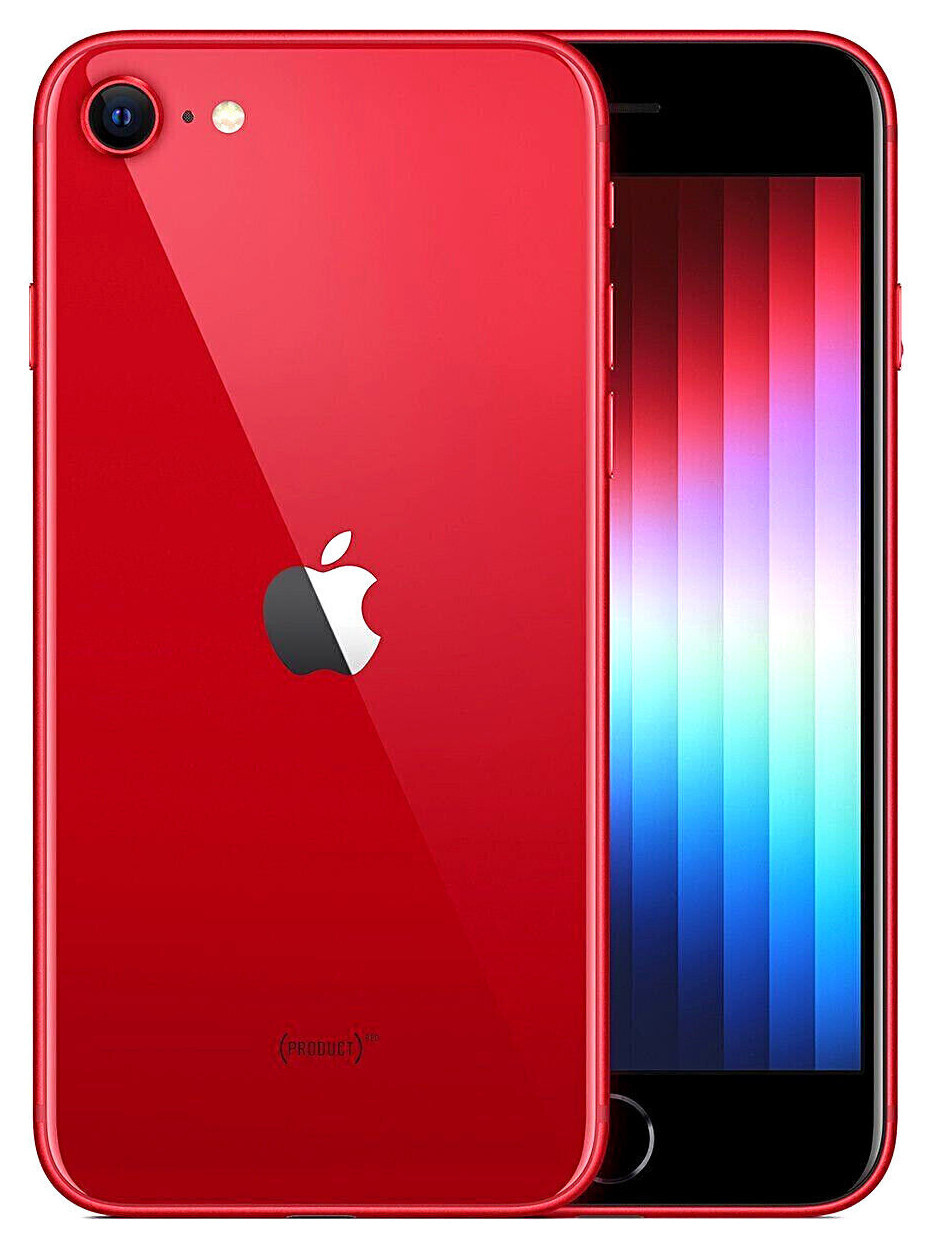 NEW! Apple iPhone SE 2022 5G 3rd Gen 100% 🔋 Battery – Factory 🔓 Unlocked 🔟/🔟