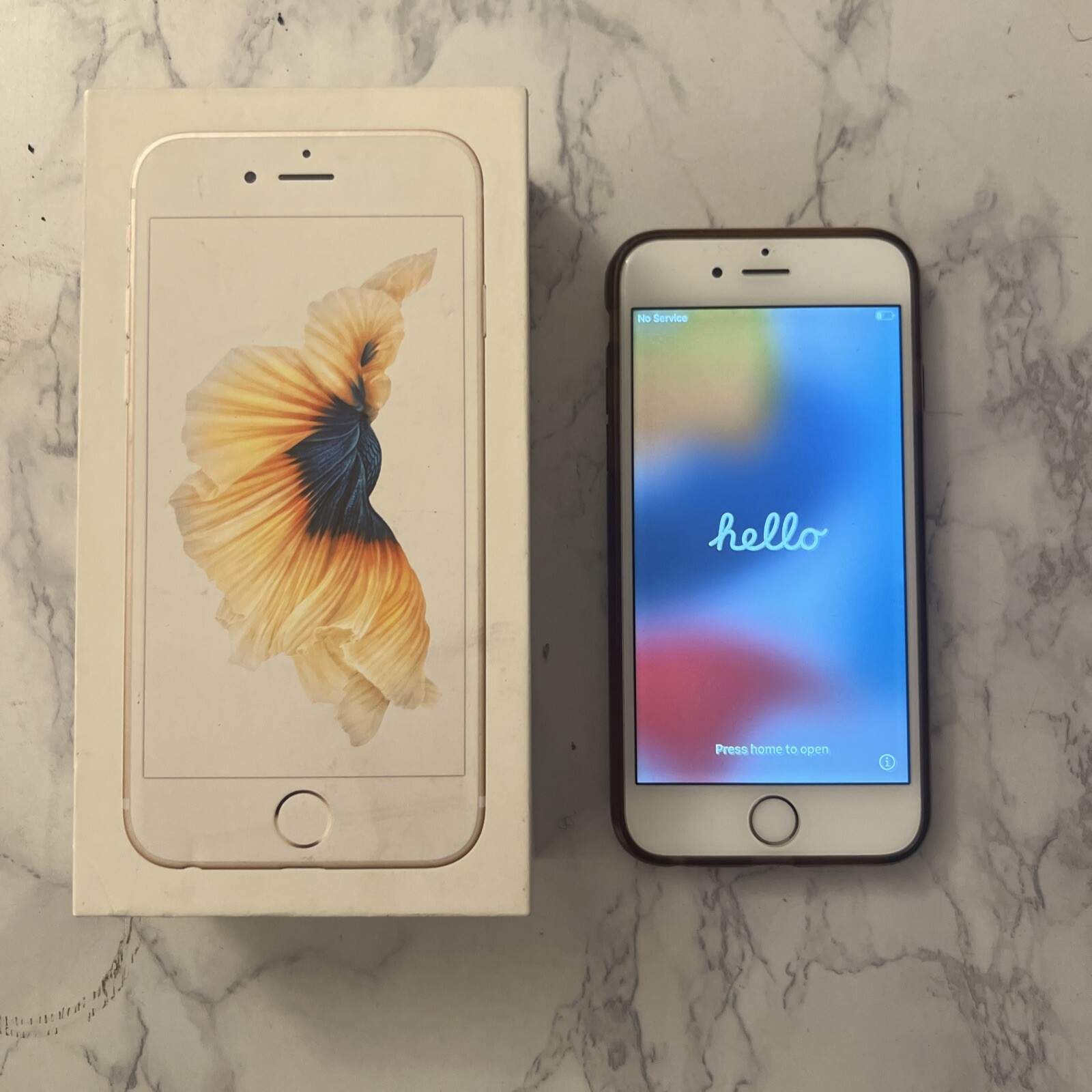 Apple iPhone 6s – 64GB – Gold Unlocked A1633 CDMA + GSM
