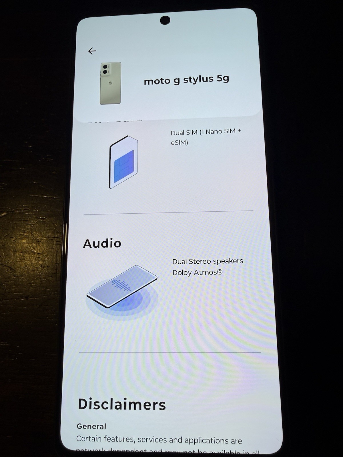 Motorola Moto G Stylus 5G 2024 – 128GB – Caramel Latte (Tracfone/Verizon Locked)