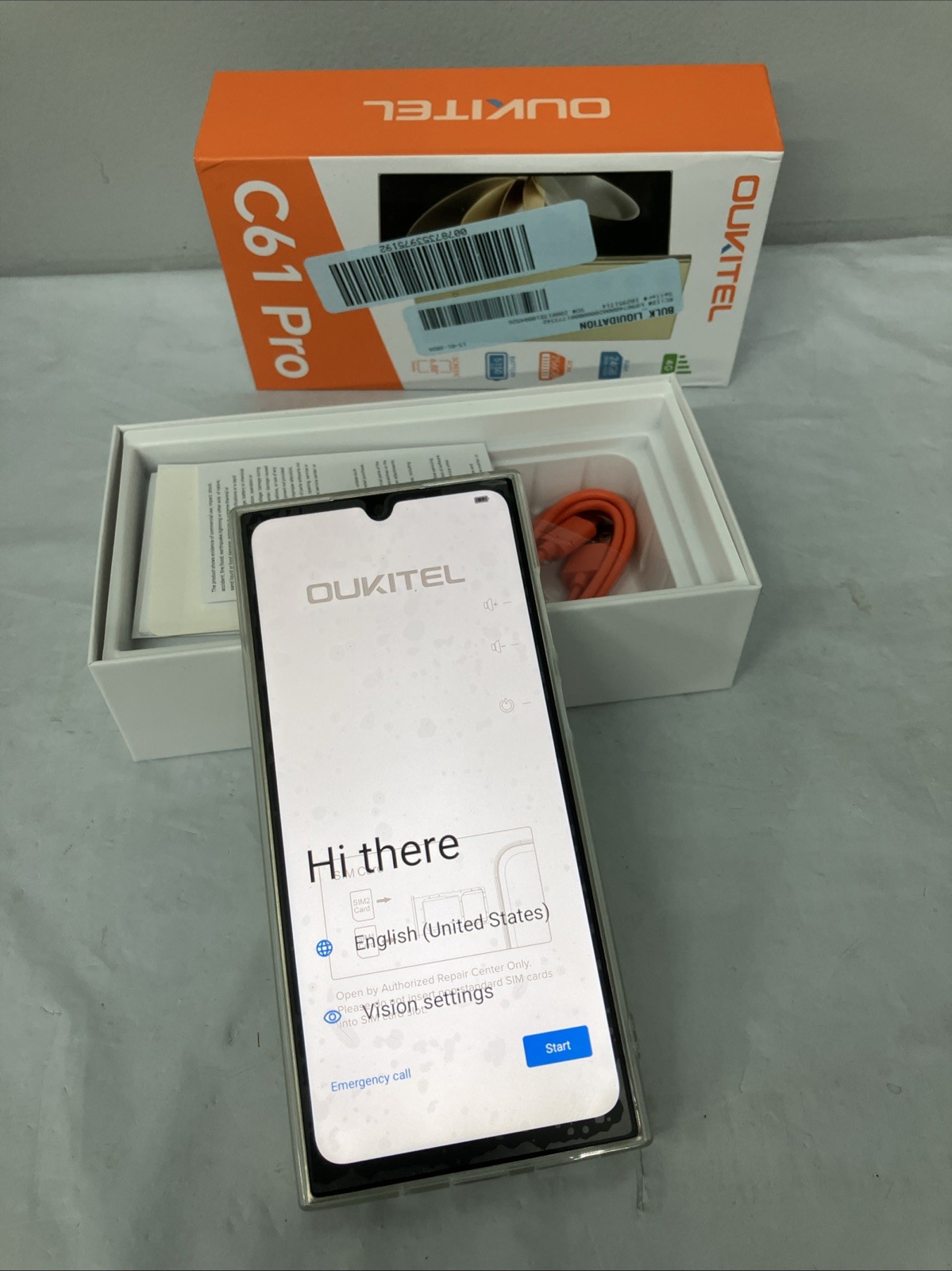OUKITEL C61 Pro Cell Phone 24GB+256GB 6.8″ HD+ 5150mAh Android