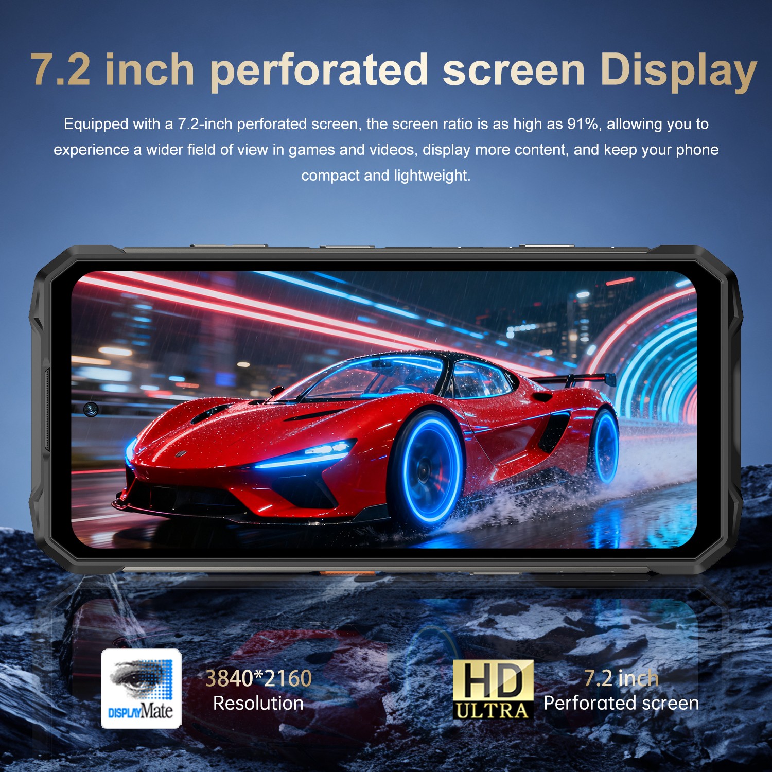 GAMAKOOO 26 Ultra Rugged Smartphone 256G Dual Sim 5G Unlocked Cell Phone 10000mA