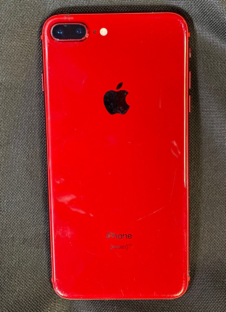 Apple iPhone 8 Plus (PRODUCT)RED – 64GB – (AT&T) A1897 (GSM)