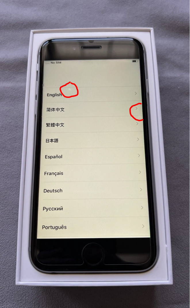 Apple iPhone 6s 64GB Space Gray A1688 – 85% Battery – Factory Unlocked w Box