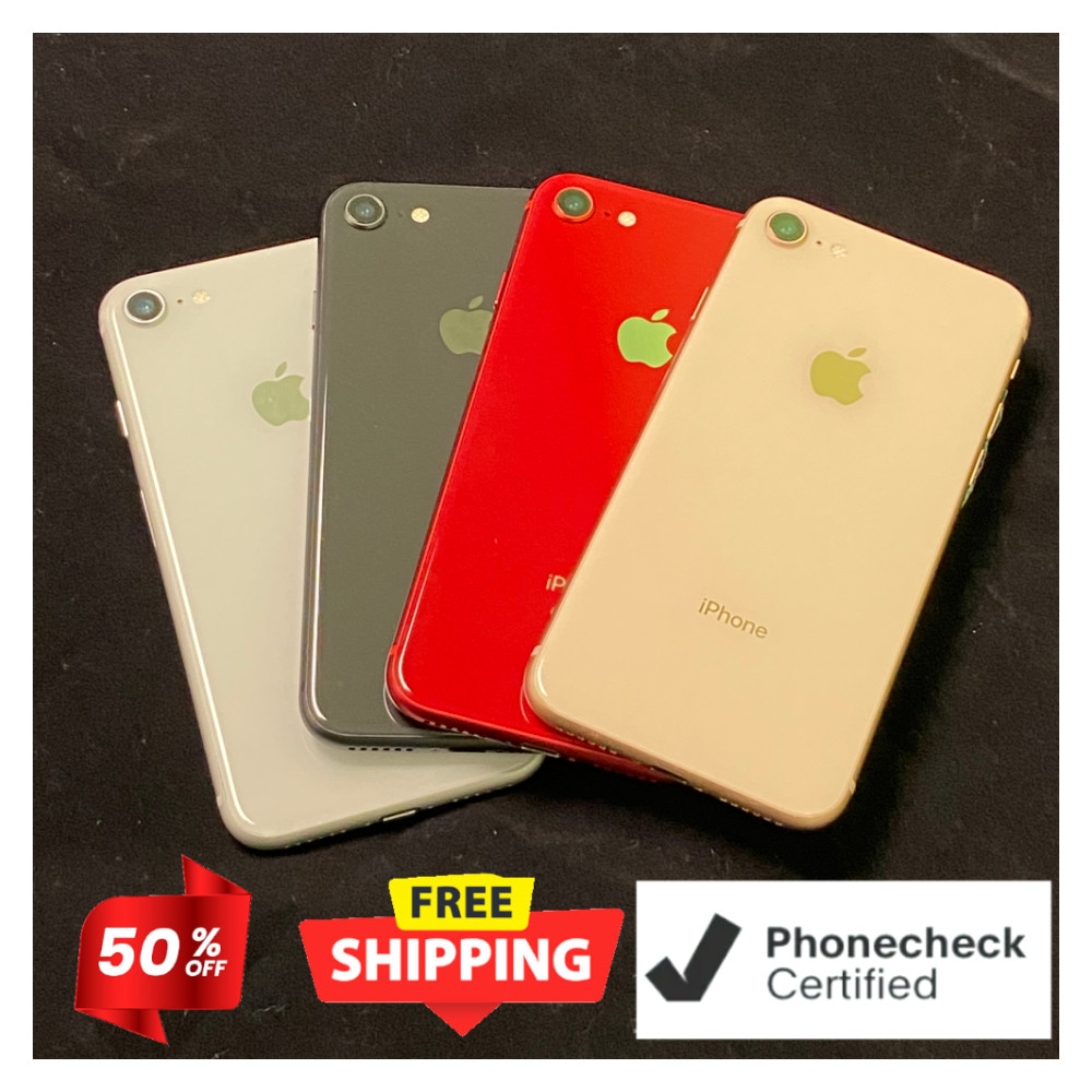 Apple iPhone 8 Plus 64GB Unlocked Verizon T-Mobile – Good Battery Health