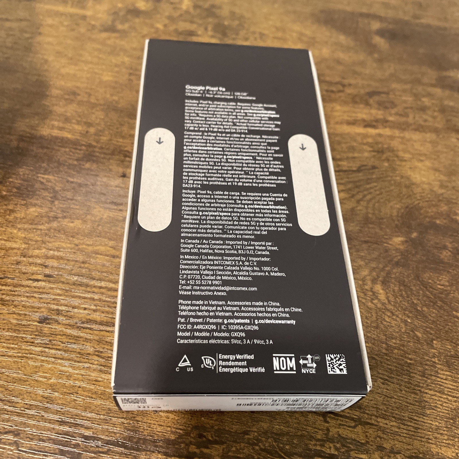 Factory Sealed Google Pixel 9a 128GB Obsidian Unlocked No GT read Description G5