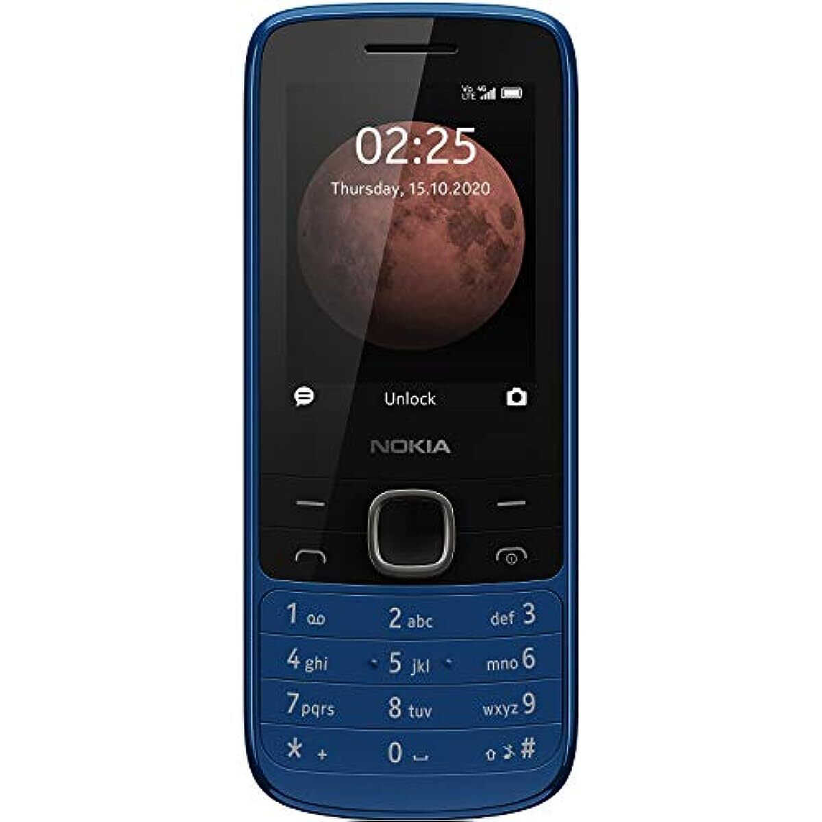 Nokia 225 4G Dual SIM FM radio 2.4″ Bluetooth 0.3MP 128MB 64MB RAM Mobile Phone