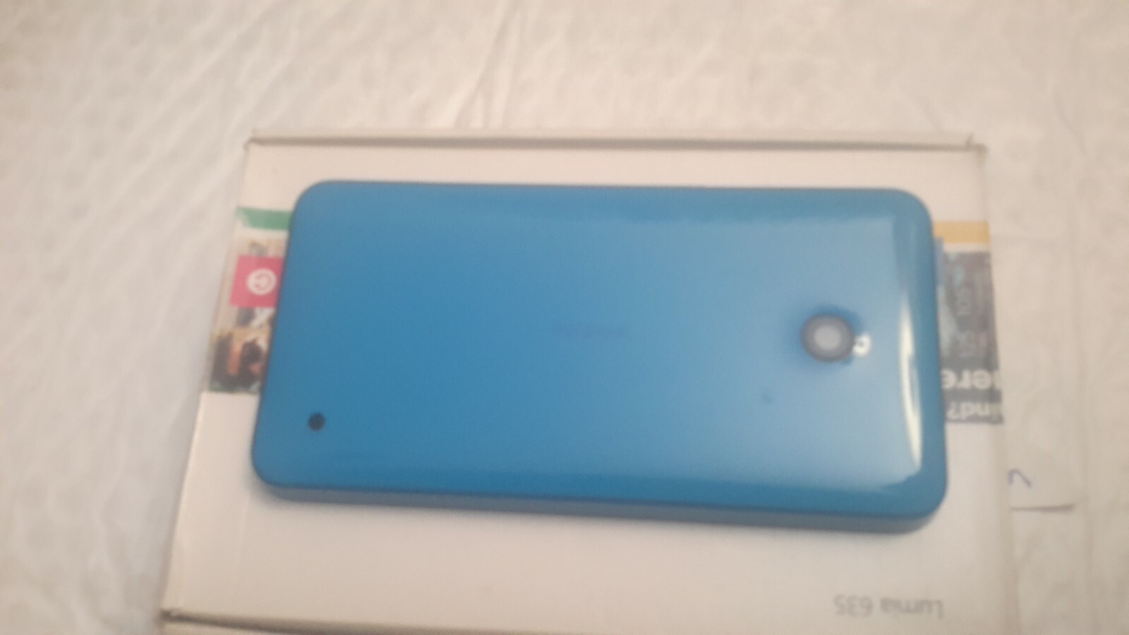 SPRINT NOKIA LUMIA 635 BLUE WINDOWS SMART CELL phone pro owed nice condition.