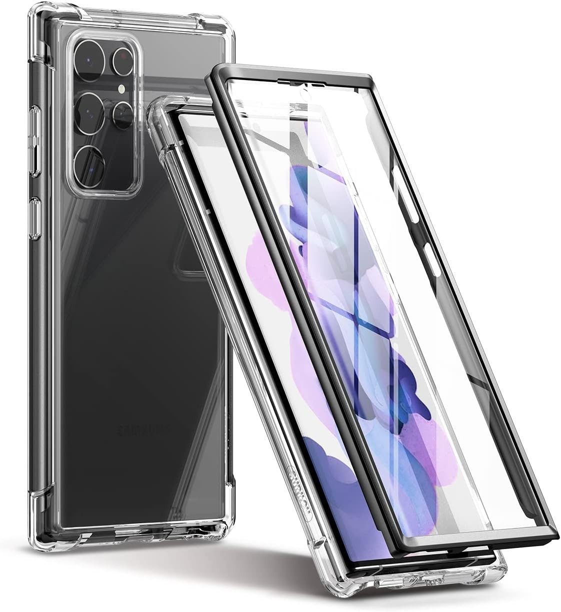 For Samsung Galaxy S22 Ultra Case,Built in Screen Protector,Full Body,Shockproof