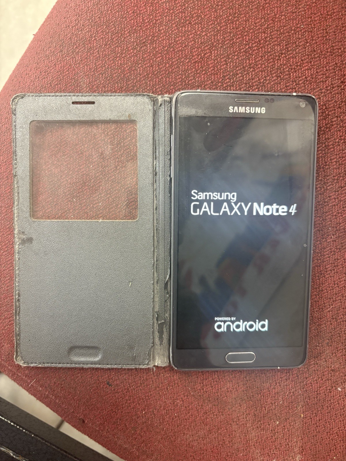 Samsung Galaxy Note 4 SM-N910A 16GB, Charcoal Black.