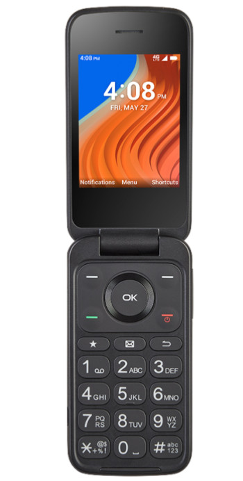 TCL Flip 2 8GB 4G LTE Flip Phone T408DL – Carrier Unlocked
