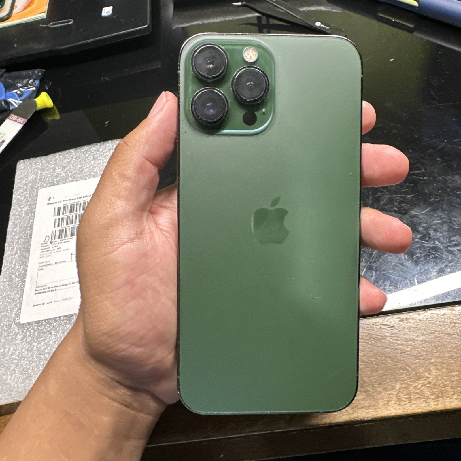 Apple iPhone 13 Pro Max – 128 GB – Alpine Green (AT&T)