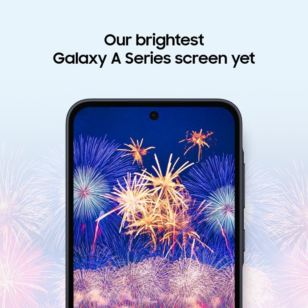 Samsung Galaxy A35, Fully Unlocked | Blue, 128GB, 6.6 in, Batt 90%+ | Grade B-