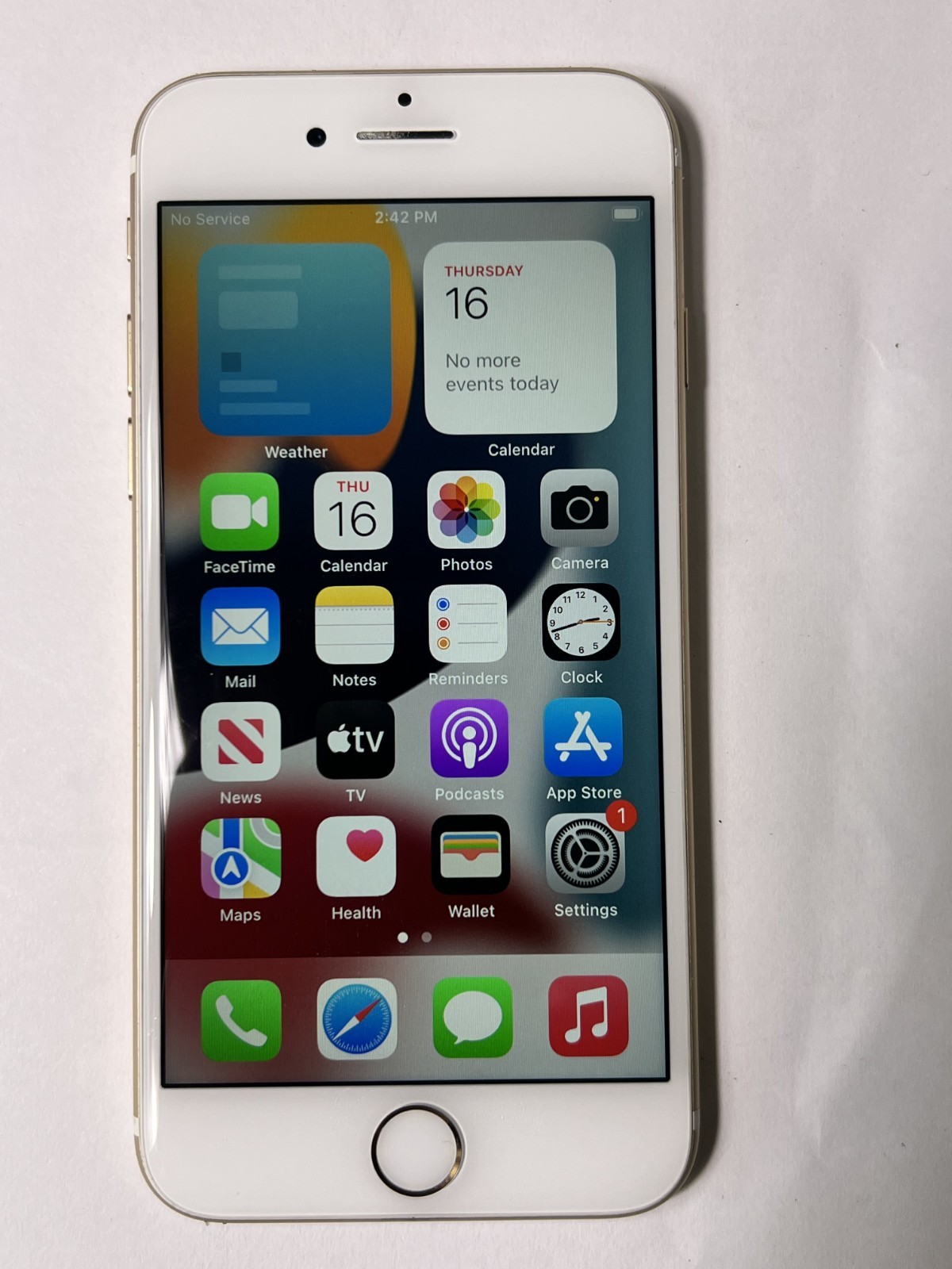Apple iPhone 7 A1660 32GB UNLOCKED iOS 15.0 Gold MNAE2LL/A 🔋78% Battery Service