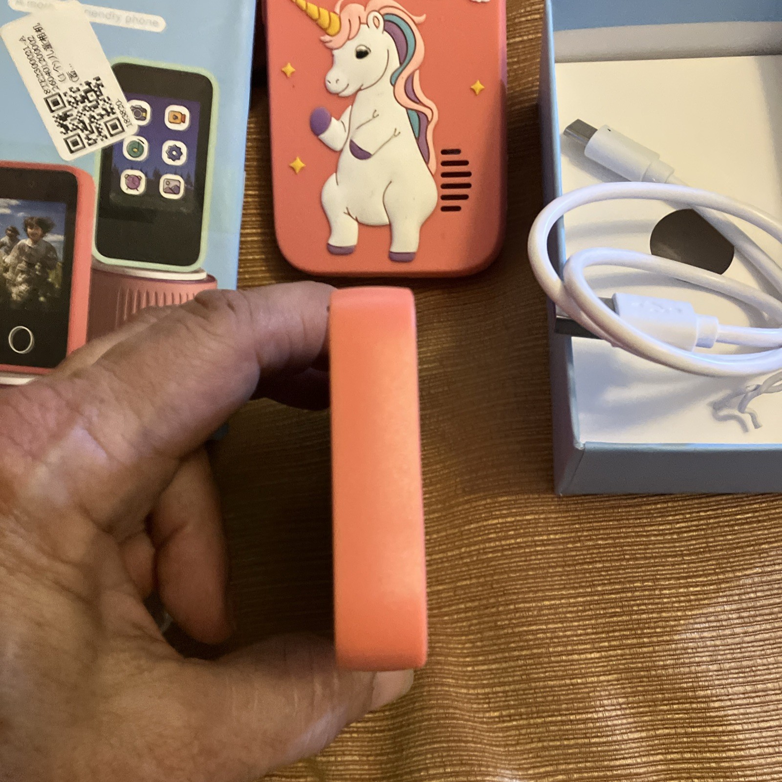 Kids Smart Phone, 4.5″x2.5″ size Kid Phones 3 up. New in Box