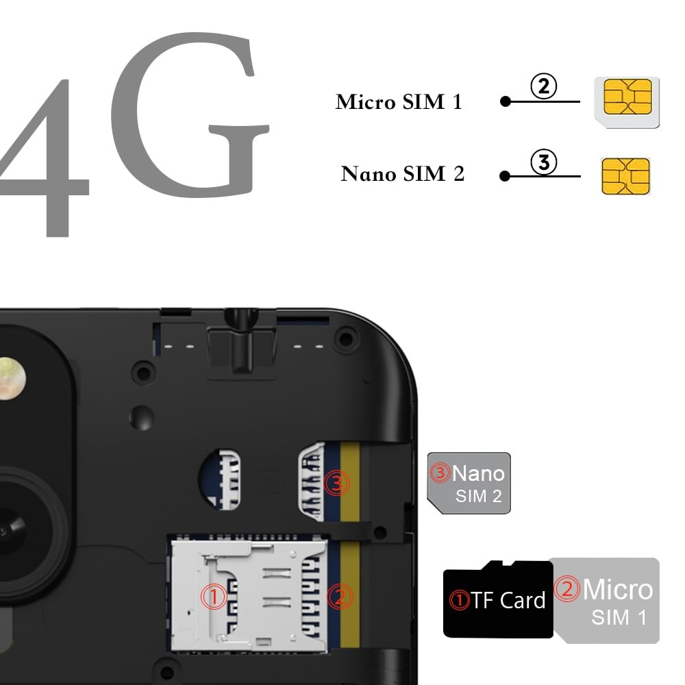 X3a 2025 New 4G GSM Unlocked Phones, 6.0” Cell , 2GB RAM Android , 16GB Smart…