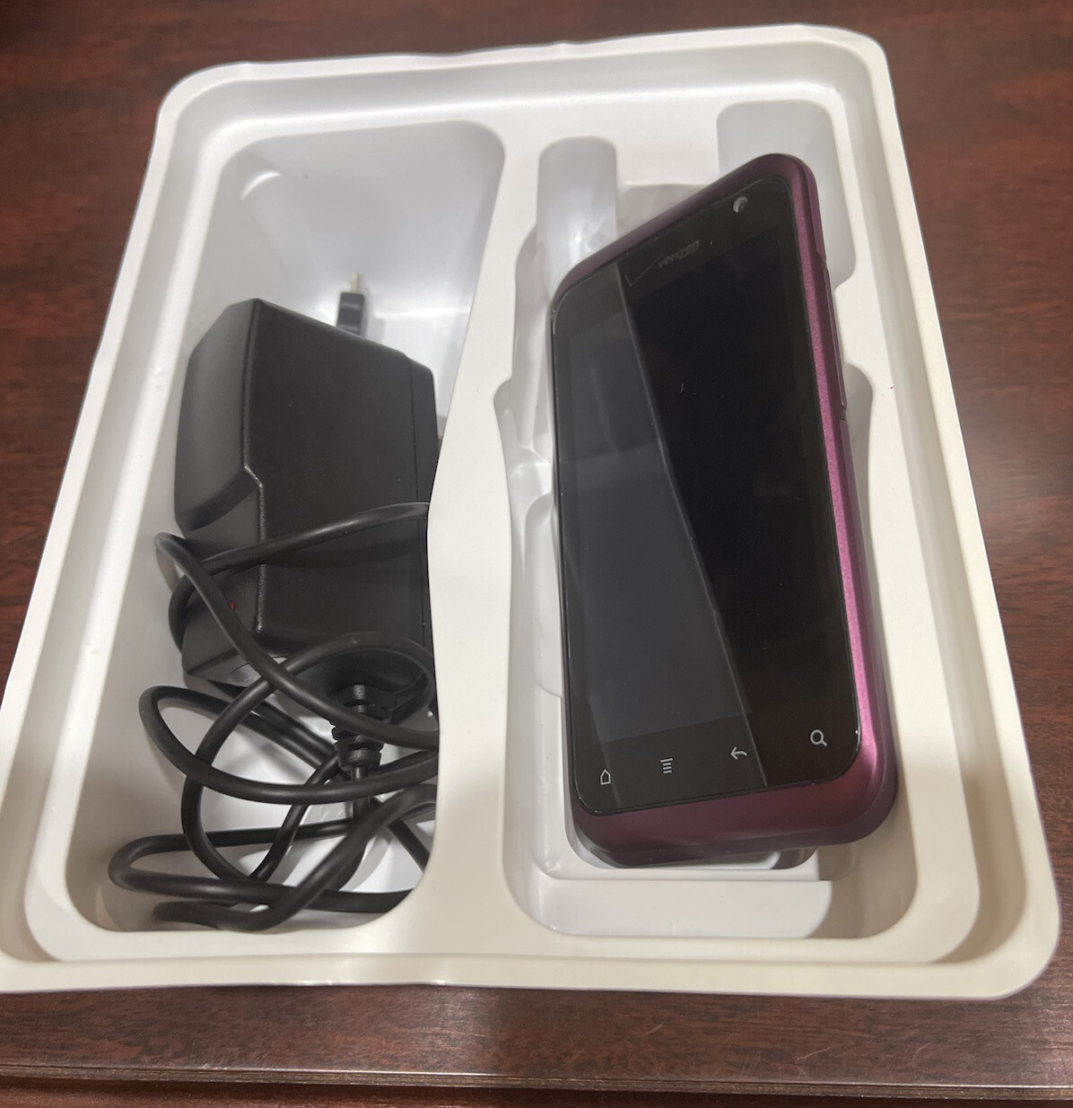HTC Rhyme ADR6330 Verizon 3G CDMA Smartphone Plum 768MB Working