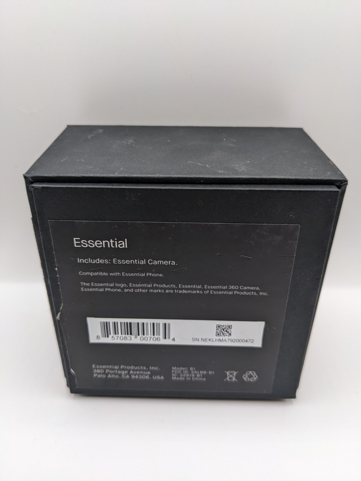 Essential Phone (PH-1) 128GB – Black (Unlocked) Smartphone With 360 Camera