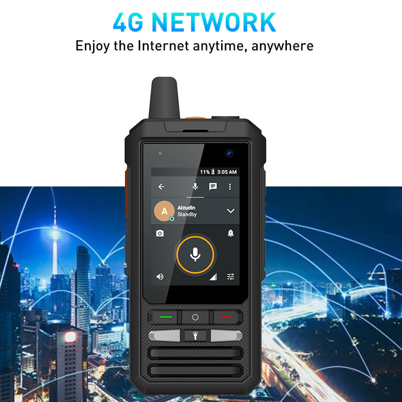 Unlock 4G LTE Android 10 Rugged Smartphone Waterproof Outdoors Mobile UNIWA F80S