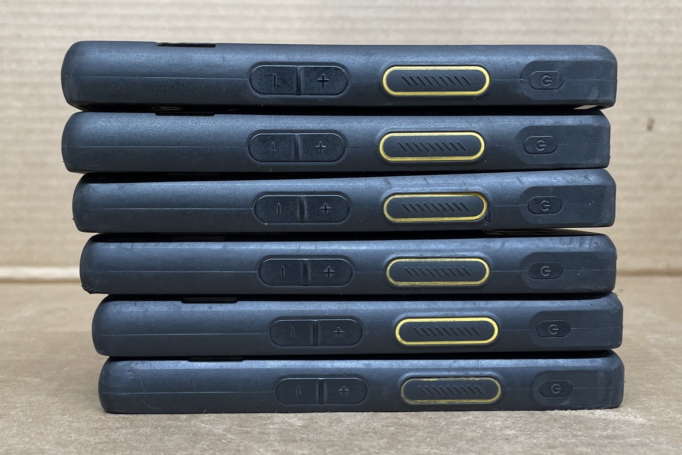 LOT OF 6 Sonim XP10 | Black | AT&T | FRPLOCK | NO POWER | FOR PARTS | READ