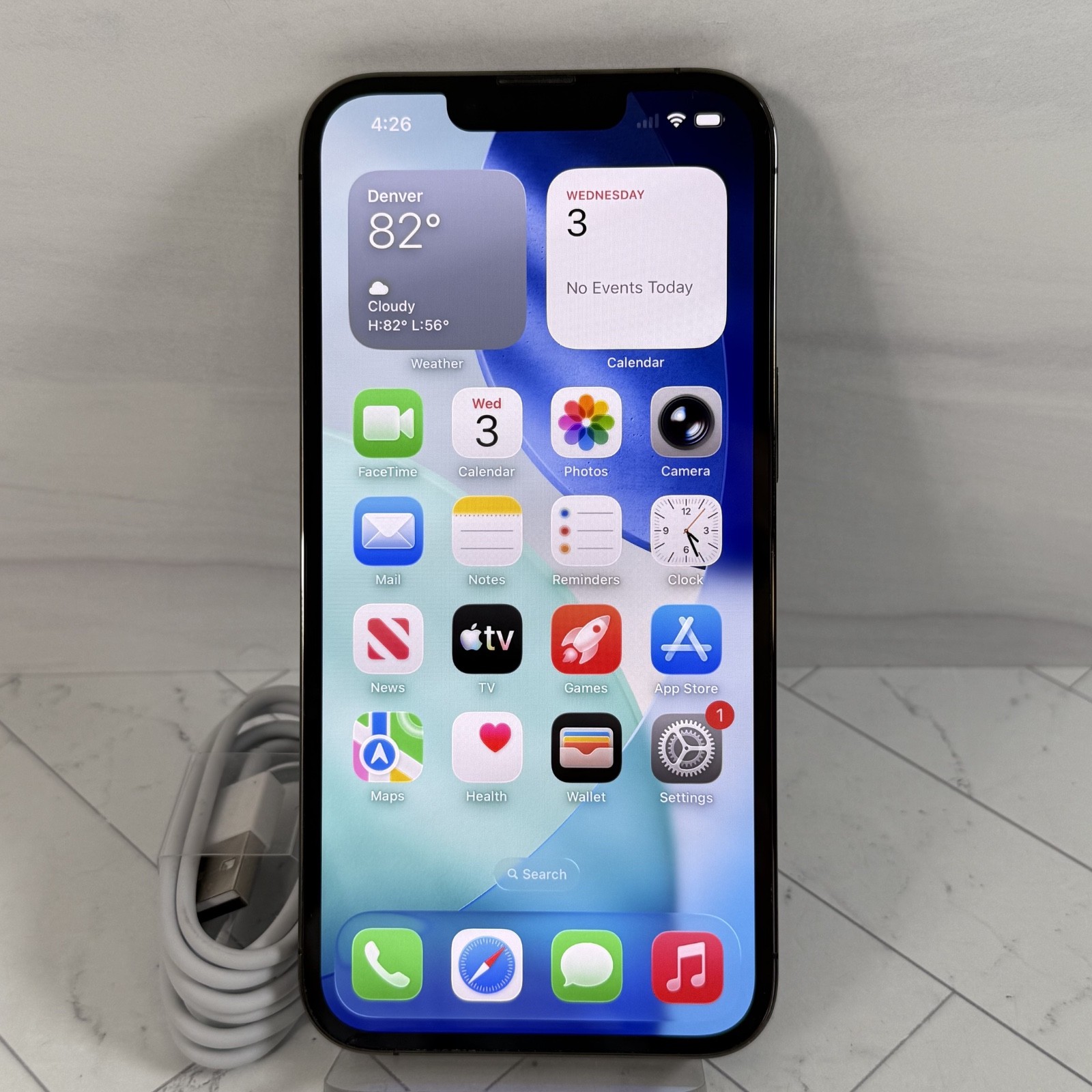 Apple iPhone 13 pro 128 GB Unlocked AT&T Verizon T-Mobile Graphite A2483 #A8