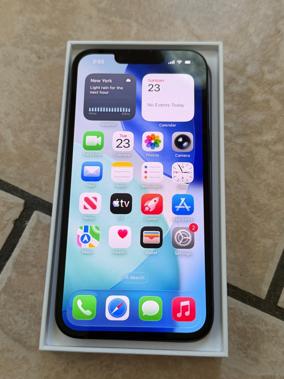 |New!| |Open box| |Apple iPhone 16e – 128GB Black – (Metro by T-Mobile only)