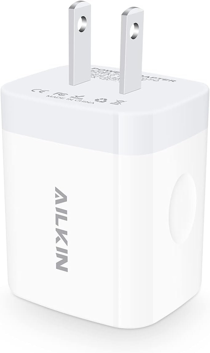 20W USB-C Fast Charger Adapter for iPhone 17 16 15 14 13 Pro Max